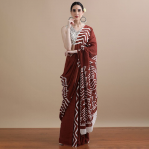 Printed Pure Cotton Saree