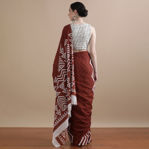 Printed Pure Cotton Saree